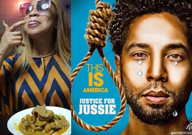 Actress tonto Dikeh Disrespects the Bible, Stands with Gay Actor Jussie Smollet