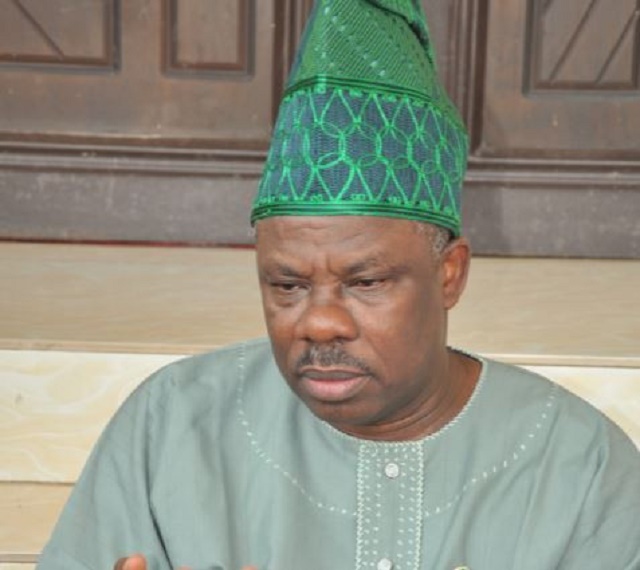 Tears Flows Like A River Governor Ibikunle Amosun Suffers A Very Great Loss, Ahead Of the Feb. 23 Elections