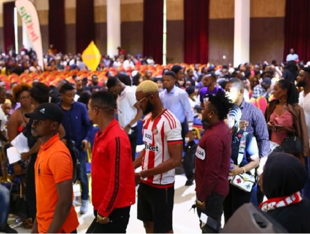 #BBNaija Auditions: Nigerians React, Says Huge Crowd Is a Proof of Failed Government [Photos]