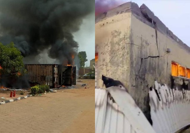 PDP Rants in Anger, Accuses APC of Trying to Burn down All the INEC Offices in the Nation