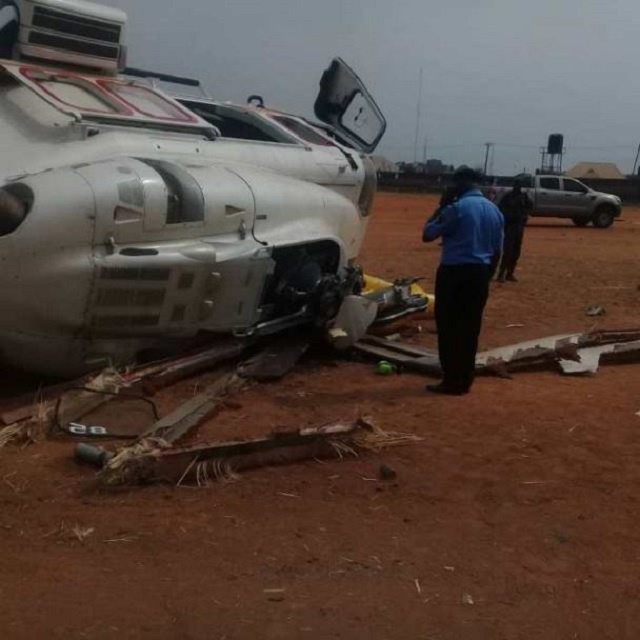 Again, VP. Osinbajo Survive Air Crash, As Helicopter Carrying Him Crash-Land in Kogi state [Photos]