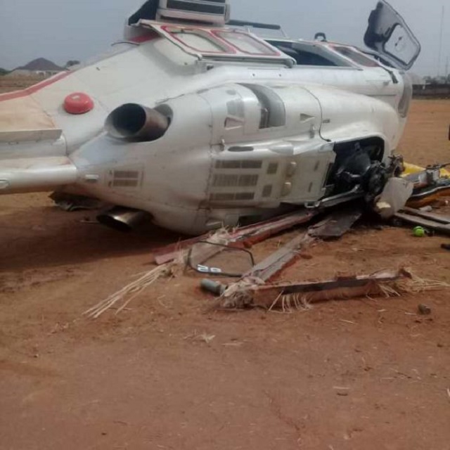 Again, VP. Osinbajo Survive Air Crash, As Helicopter Carrying Him Crash-Land in Kogi state [Photos]