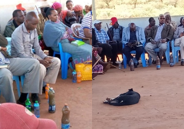 Angry Residents Serve Dirty Water to Politicians After They Failed To Provide Them Potable Water [Photos]