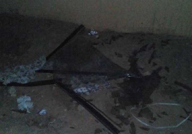 #NigeriaDecides:Thugs set INEC office in Osun State on fire[photos]