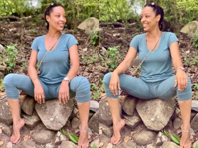 Ghanaian Actress Nikki Samonas Sets Instagram on Fire, Puts Her Camel Toe on Display [Photos]