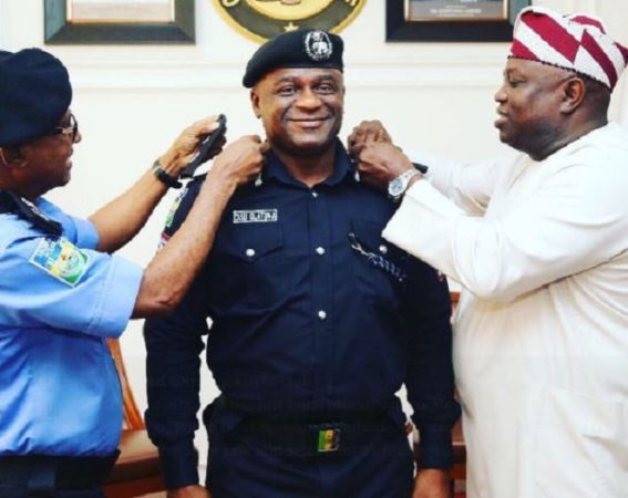 Gov. Ambode Officially Decorates RRS Commander, Tunji Disu As New Deputy Commissioner of Police
