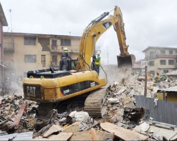 LASBCA Reveals That 30 Out Of the 80 Distressed Buildings Have Been Demolished In Lagos Island