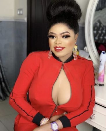 Nigerian Cross-Dresser, Bobrisky Flaunts Massive B-o-o-b-s [Photos]