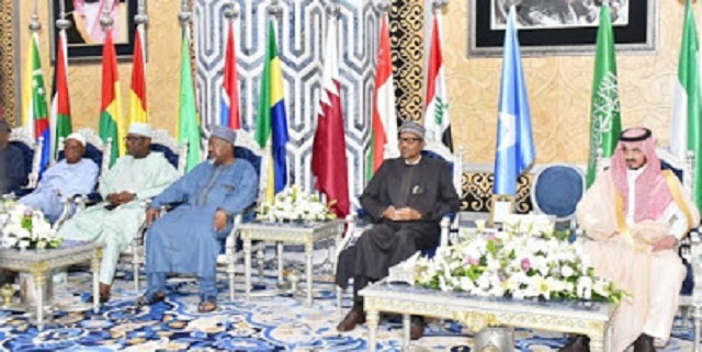 More Photos of President Buhari as He Lands Jeddah, Saudi Arabia