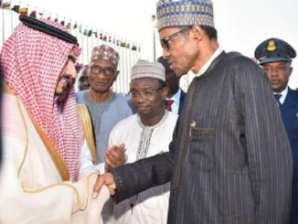 More Photos of President Buhari as He Lands Jeddah, Saudi Arabia