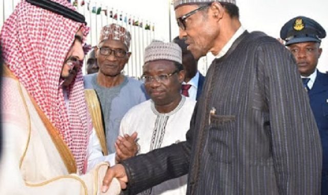 More Photos of President Buhari as He Lands Jeddah, Saudi Arabia
