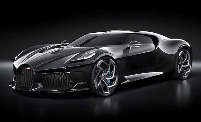 Flamboyant Footballer Ronaldo 'Buys World's Most Expensive Car' a £9.5m One-Off Bugatti La Voiture Noire [Photos]