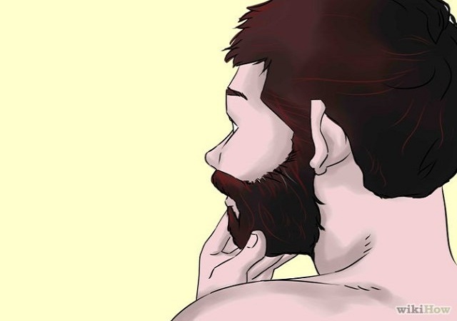 Choose the style you would like for your side burns; Styles range from tapered around the mid ear line of the side of your face all the way down to your jaw line. For long and thin faces: Grow bushier, jaw line length side burns to soften the angles of your face shape as well as to beef up your look.