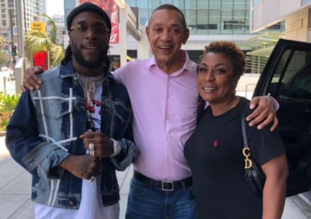 Ben Bruce Celebrates Burna Boy As He Wins 2019 BET Best International Act