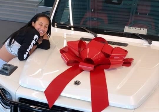 Erica Mena Flaunts New G-Wagon Gift from Fiancé Safaree Samuels [Photos]
