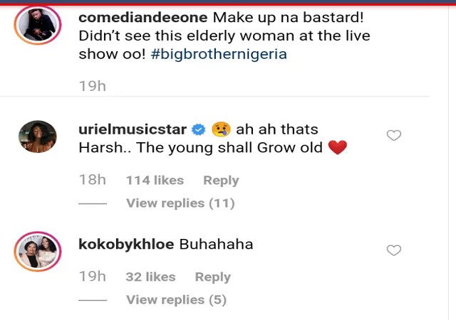 #BBNaija: Nigerians reacts to photos of Isilomo without make-up