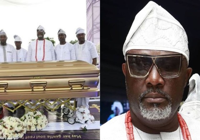 More Photos from the Burial Ceremony of Dino Melaye's Mum in Kogi State