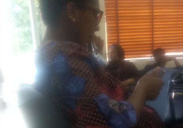 #BBNaija: Pregnant TBoss Spotted At A Medical Diagnostic Center In Abuja [Photos]