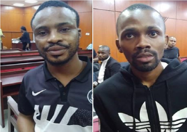 Two Internet Fraudsters Bag I Year Imprisonment