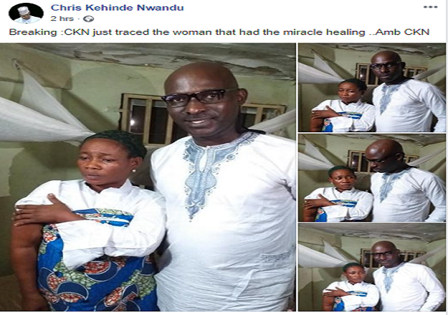 Fake Miracle: Woman Used By 6 Different Pastors to Perform Same Miracles Has Been Traced [Photos]