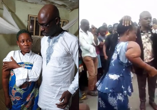 Fake Miracle: Woman Used By 6 Different Pastors to Perform Same Miracles Has Been Traced [Photos]