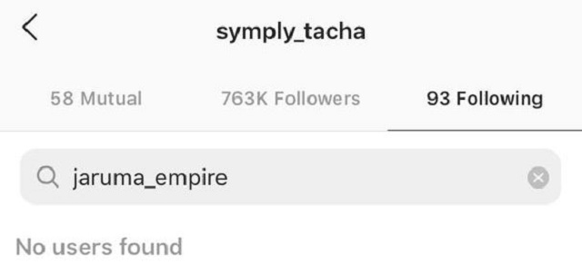 #BBNaija: Jaruma Empire and Tacha unfollow each other on Instagram