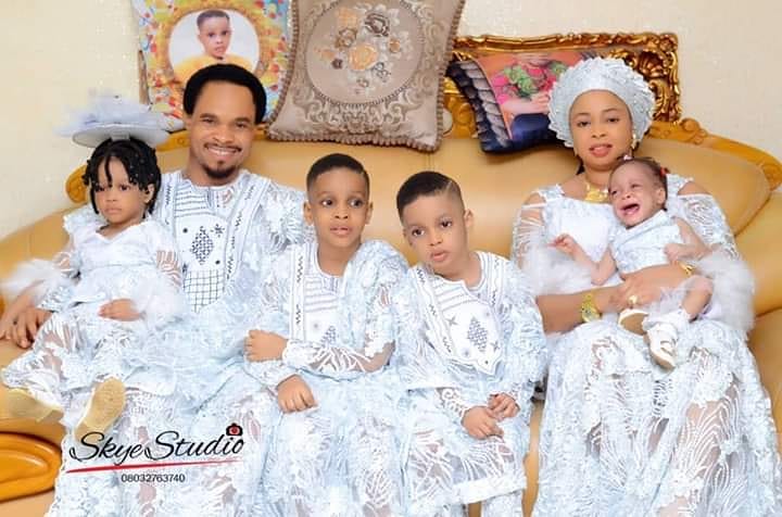 Popular ‘Controversial Pastor’, Prophet Chukuwemeka AKA Odumeje Shares Lovely Family Photos