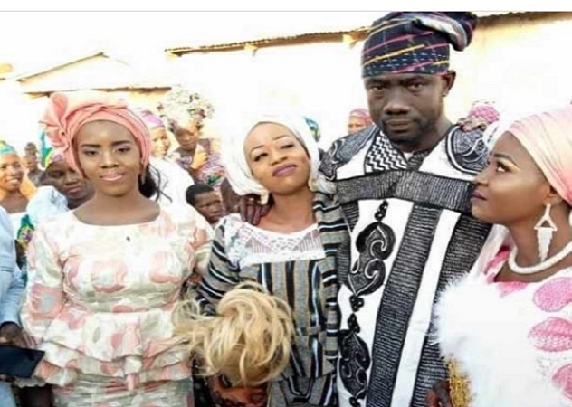 Photos from Wedding Ceremony of the Man That Married Three Wives on Same Day