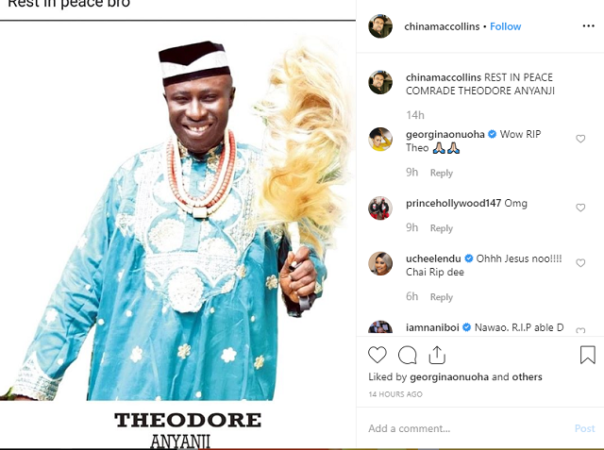 Nollywood Veteran Actor and Director, Theodore Anyanji Is Dead