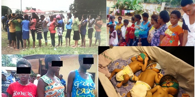 Two Actively Functioning Baby Factories Uncovered In Anambra State [Photos]