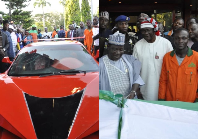 25-Year-Old Nigerian Man Manufactures Nigeria’s First Carbon Fiber Car [Photos]