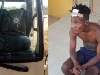 Fc Ifeanyi Ubah Team Bus Attacked In Kogi By Gunmen Allegedly Dressed In NYSC Uniform (Photos)