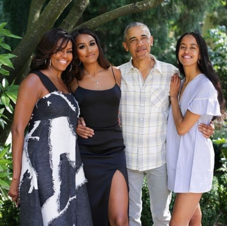 Ex-First Family, Release Beautiful Family Photo to Mark Thanksgiving