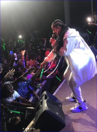 Angela Okorie in Hospital, As Unknown Gun Men Sprays Her Car with Bullets [Photos]