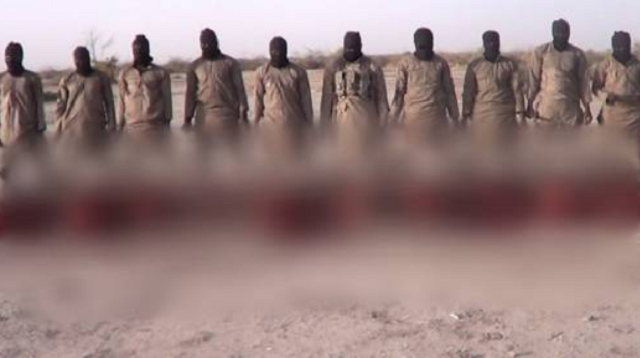 Islamic State Group In Nigeria, Releases A Video Claiming They Beheaded 11 Christian Hostages On Christmas Day