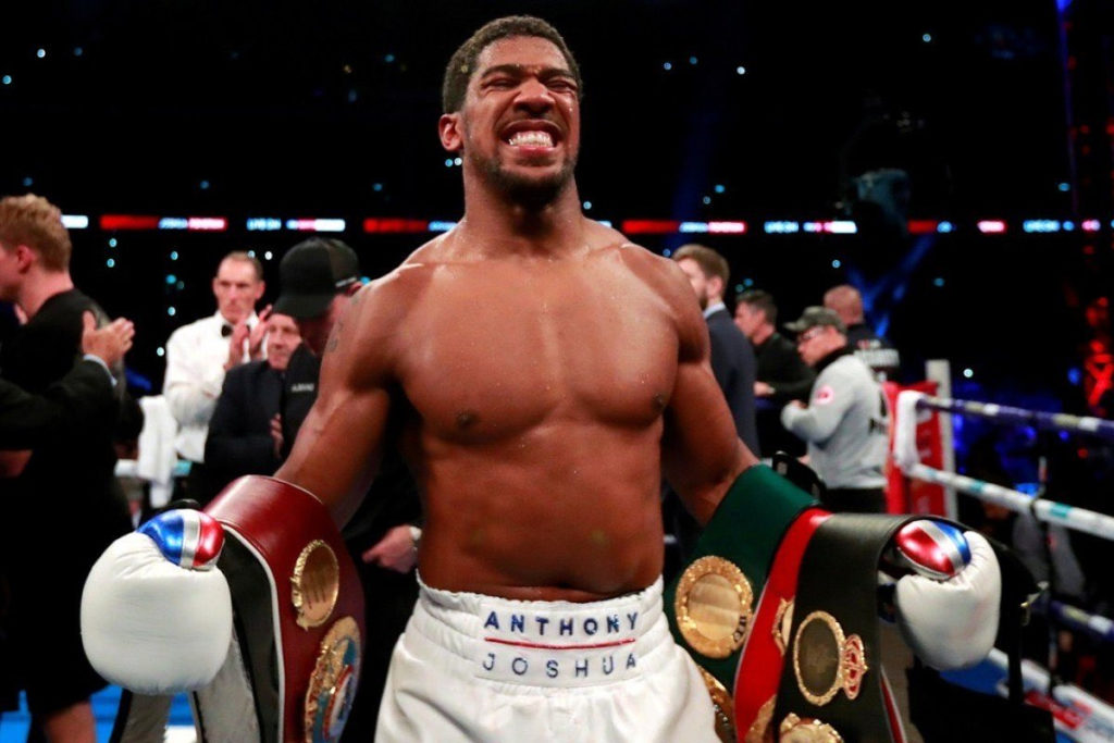 #JoshuaRuiz2: Serious Looking Anthony Joshua Defeats Andy Ruiz To Reclaim His World Heavyweight Titles