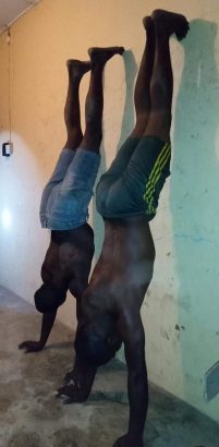 Photos of Two Suspected Thieves Nabbed By Local Vigilante