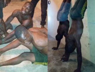 Photos of Two Suspected Thieves Nabbed By Local Vigilante