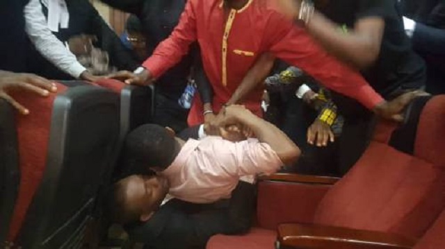 BREAKING: Mild Drama as DSS Allegedly Tries Re-arresting Omoyele Sowore in Court Room Today [Photos]
