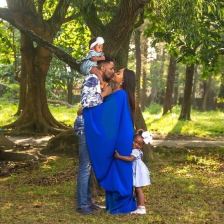 Lovely Beautiful Family Photos of Ebuka Obi-Uchendu and His Family  
