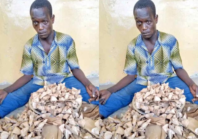 Physically Challenged Man in Ogun Arrest with 300 Wraps of Indian hemp
