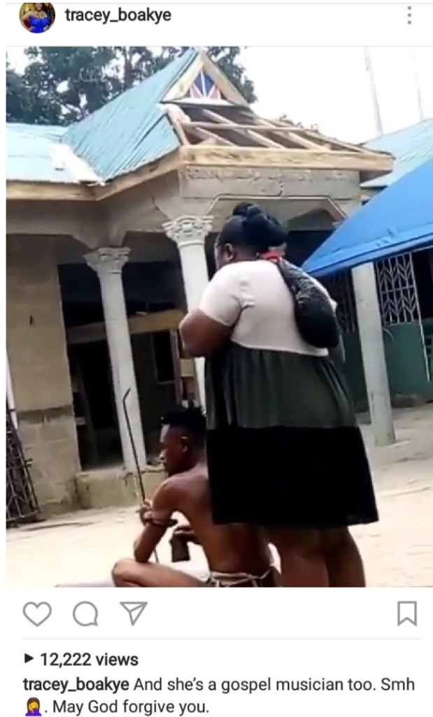 Ghanaian Gospel Singer, Ohemaa Jacky Shamed For Allegedly Undergoing Rituals for Fame [Video]