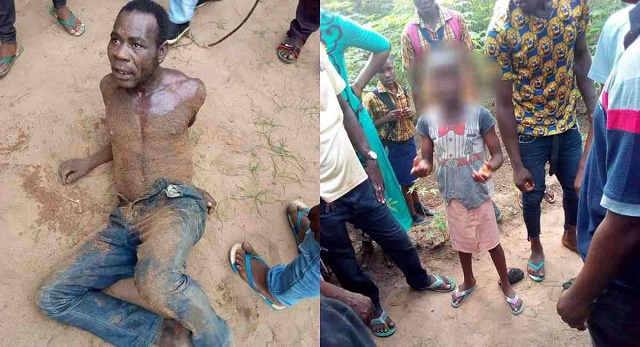 Man Mobbed After He Was Caught Carnal Knowledge A Little Girl in A Bus [Photo]