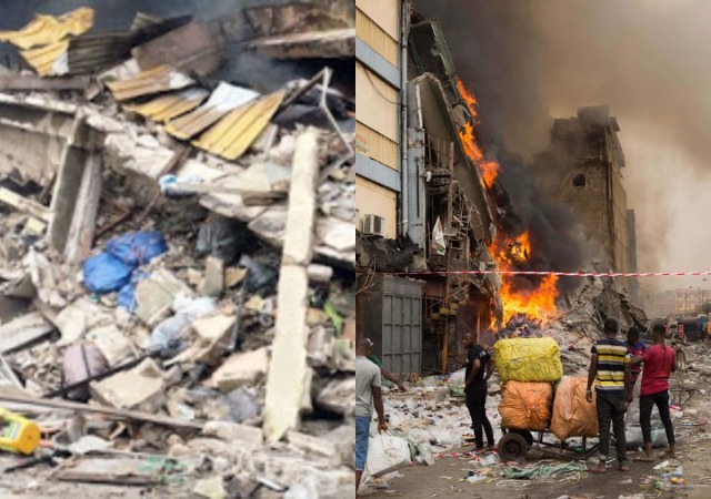 Heart breaking Photos from the Aftermath of The Balogun Market Fire in Lagos