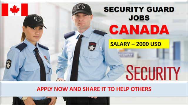 Security Guard Jobs In Canada for Foreigners 2020 | Apply Now