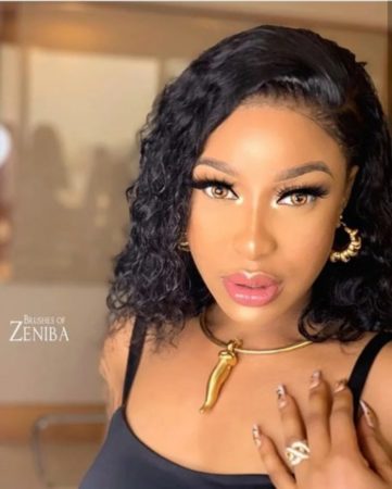 Tonto Dikeh Launches Her Five Million Naira Giveaway In Top Style
