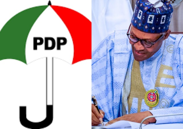 PDP Reacts To Shooting At The Presidential Villa Following The Alleged Fight In President Buhari’s Family