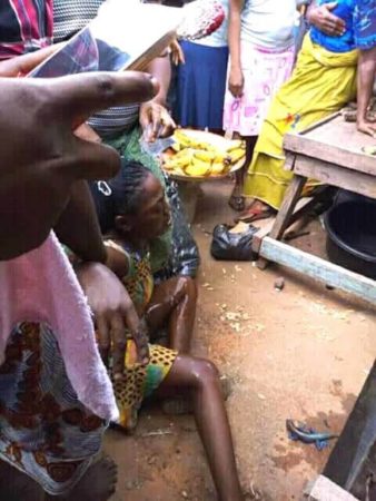 Real-Gist: Lady Gives Birth To A Lizard Amid Lockdown In Rivers State