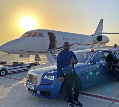 Footage Reveals  Hushpuppi’s Private Jet That Costs Him Millions To Maintain