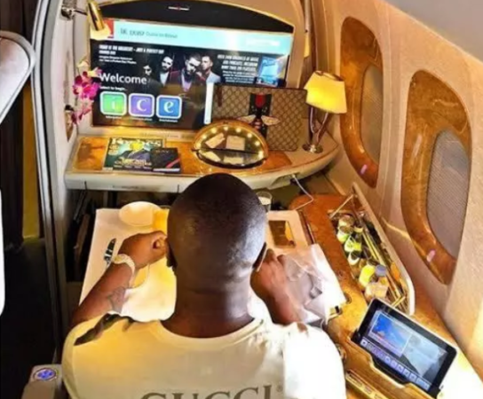 Footage Reveals  Hushpuppi’s Private Jet That Costs Him Millions To Maintain